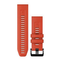 QuickFit® 26 Watch Bands Flame Red Silicone - 26 mm - 010-13117-04 - Garmin